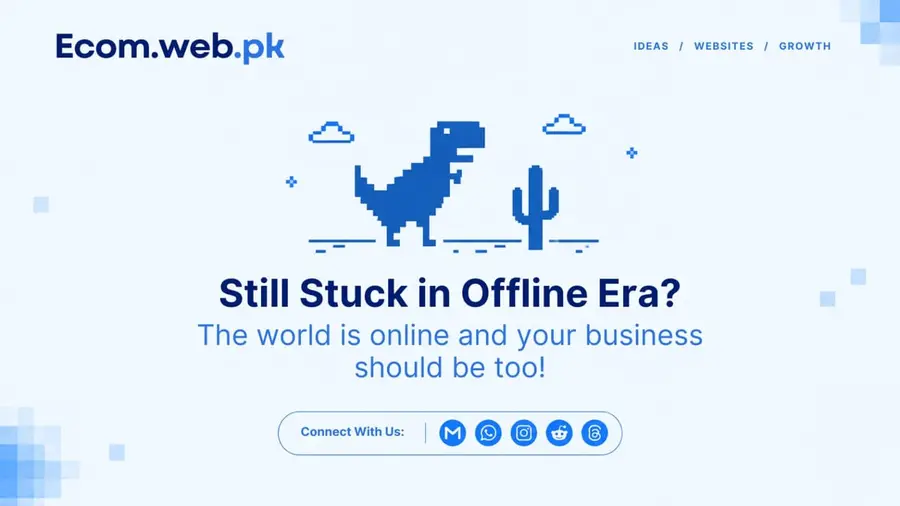 Web & Shopify Studio for Pakistani Brands - ecom.web.pk